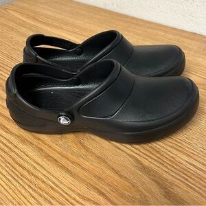 CROCS Black Slip-On Footwear
